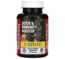 Yerba Prima, Detox & Immunity Booster, 90 Capsules