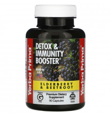 Yerba Prima, Detox & Immunity Booster, 90 Capsules