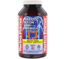 Yerba Prima, Формула укрепления здоровья кишечника, 12 унций (340 г)
