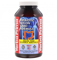Yerba Prima, Формула укрепления здоровья кишечника, 12 унций (340 г)