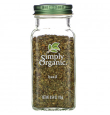 Simply Organic, Базилик, 0,54 унции (15 г)