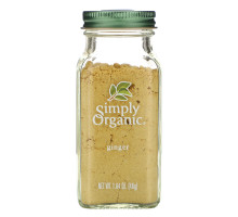 Simply Organic, Имбирь, 1,64 унции (46 г)