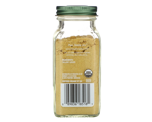 Simply Organic, Имбирь, 1,64 унции (46 г) Simply Organic, Имбирь, 1,64 унции (46 г)