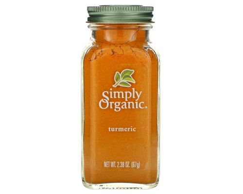 Simply Organic, Куркума, 2,38 унции (67 г) Simply Organic, Куркума, 2,38 унции (67 г)