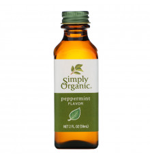 Simply Organic, Экстракт перечной мяты, 2 жидкие унции (59 мл)