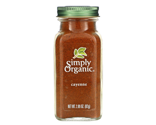 Simply Organic, Кайенский перец, 2.89 унций (82 г) Simply Organic, Кайенский перец, 2.89 унций (82 г)