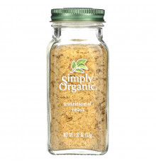 Simply Organic, Organic, Nutritional Yeast, 1.32 oz (37 g)