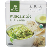 Simply Organic, Organic, Guacamole Mix, 4 oz (113 g)