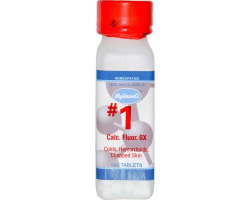 Hyland's #1 Calc. Fluor. 6X 500 таблеток Hyland's #1 Calc. Fluor. 6X 500 таблеток