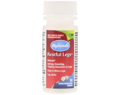 Hyland's Restful Legs 50 быстрорастворимых таблеток Hyland's Restful Legs 50 быстрорастворимых таблеток