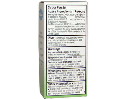 Hyland's Sleep 100 Tablets Hyland's Sleep 100 Tablets