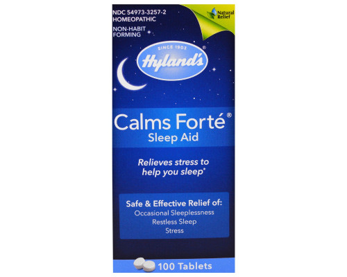 Hyland's, Calms Forté, Sleep Aid, 100 Tablets Hyland's, Calms Forté, Sleep Aid, 100 Tablets