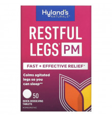 Hyland's, Restful Legs PM, 50 Quick-Dissolving Tablets