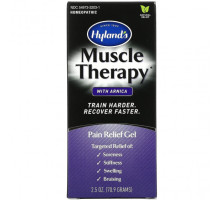 Болеутоляющие и противовоспалительные средства Hyland's Naturals, Muscle Therapy с арникой, обезболивающий гель, 70,9 г (2,5 унции)