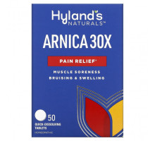 Арника Hyland's Naturals, Arnica (арника) 30X, 50 быстрорастворимых таблеток