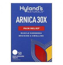Арника Hyland's Naturals, Arnica (арника) 30X, 50 быстрорастворимых таблеток