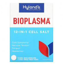 Травы и натуральные средства Hyland's Naturals, 12-в-1 клеточная соль, 100 быстрорастворимых отдельных таблеток