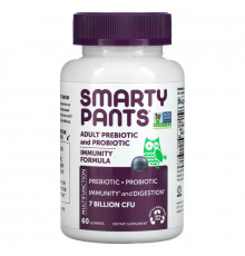 SmartyPants, Complete, Пробиотик для Взрослых, Голубика, 60 Жевательных Сладостей