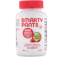 SmartyPants, Complete, Детский Пробиотик, Клубничный Крем, 60 Жевательных Сладостей