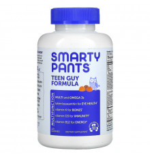 SmartyPants, Teen Guy! Compete, More Than A Multivitamin, 120 Gummies