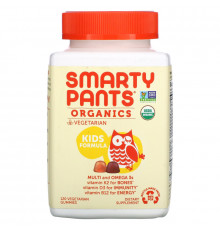 SmartyPants, Органический комплекс для детей, 120 вегетарианских жевательных таблеток