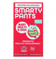 SmartyPants, Baby Multivitamin & DHA Drops, 1 fl oz (30 mL)