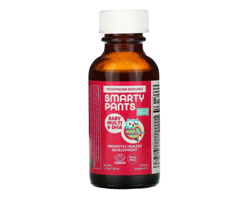 SmartyPants, Baby Multivitamin & DHA Drops, 1 fl oz (30 mL)