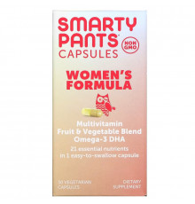 SmartyPants, Women's Formula Multivitamin, 30 Vegetarian Capsules