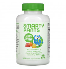 SmartyPants Kids Complete + Волокна + Омега-3 + Витамин D для детей 120 восхитительных медвежат