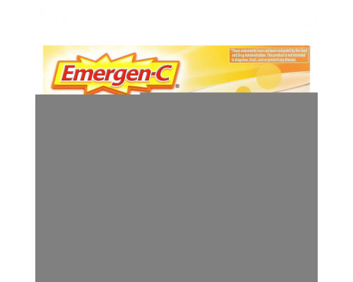 От гриппа и простуды Emergen-C, Витамин C, смесь ароматизированных газированных напитков, мандарин, 1000 мг, 30 пакетиков по 9,4 г (0,33 унции) От гриппа и простуды Emergen-C, Витамин C, смесь ароматизированных газированных напитков, мандарин, 1000 мг, 30 пакетиков по 9,4 г (0,33 унции)