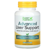 Super Nutrition, Advanced Liver Support, 90 Veg Capsules