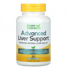 Super Nutrition, Advanced Liver Support, 90 Veg Capsules