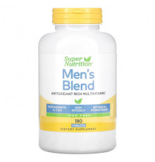 Мужское здоровье Men's Blend, Antioxidant-Rich Multivitamin Plus Whole Food Power Blend, Iron Free, 180 Tablets