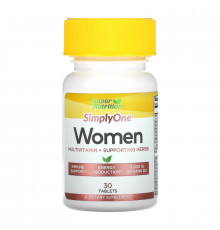Super Nutrition, SimplyOne, Women, Triple Power Multivitamin, 30 Tablets