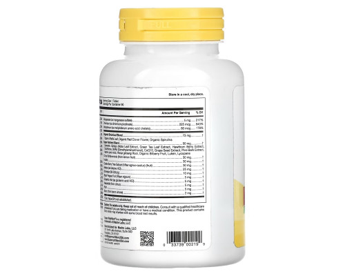 Super Nutrition, SimplyOne, Women’s Multivitamin + Supporting Herbs, Iron-Free, 90 Tablets Super Nutrition, SimplyOne, Women’s Multivitamin + Supporting Herbs, Iron-Free, 90 Tablets
