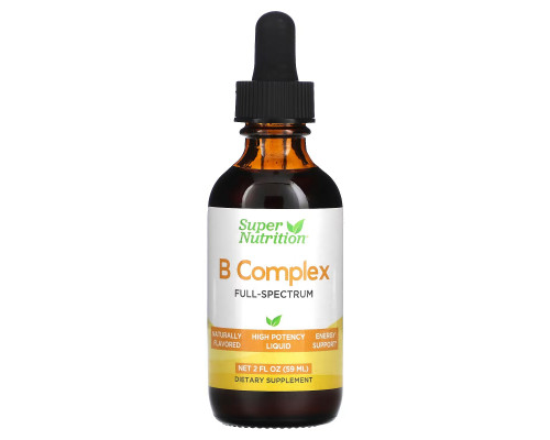 Super Nutrition, B Complex, 2 fl oz (59 ml) Super Nutrition, B Complex, 2 fl oz (59 ml)
