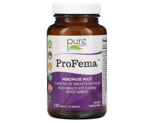 Pure Essence, ProFema, 120 Tablets Pure Essence, ProFema, 120 Tablets