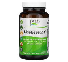 Pure Essence, LifeEssence, Мультивитамины & минералы, 120 таблеток