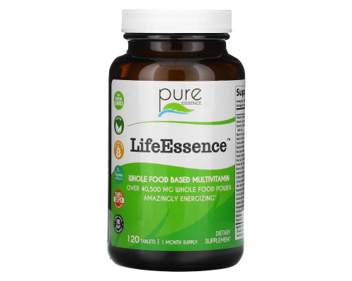 Pure Essence, LifeEssence, Мультивитамины & минералы, 120 таблеток Pure Essence, LifeEssence, Мультивитамины & минералы, 120 таблеток