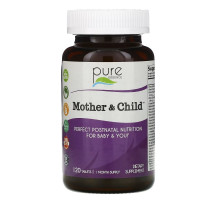 Pure Essence, Mother & Child, 120 Tablets