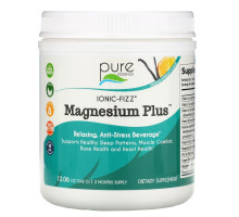 Pure Essence, Ionic-Fizz Magnesium Plus, Orange-Vanilla, 12.06 oz (342 g)