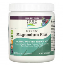 Pure Essence Ionic-Fizz Magnesium Plus ягодная смесь 1206 унций (342 г)