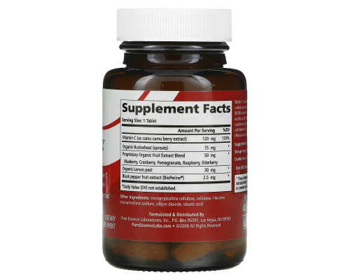 Pure Essence Whole C Whole Food Vitamin C 30 Tablets Pure Essence Whole C Whole Food Vitamin C 30 Tablets