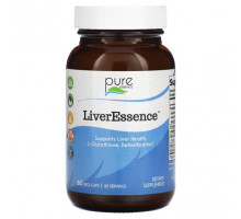 Для пищеварительной системы Pure Essence, LiverEssence, 60 растительных капсул