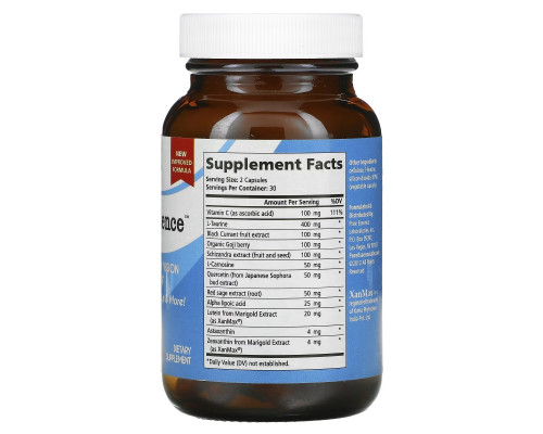 Pure Essence, VisionEssence, 60 Vegi-Caps Pure Essence, VisionEssence, 60 Vegi-Caps