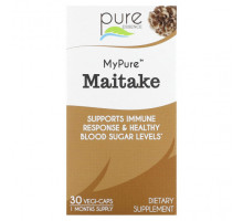 Грибы Pure Essence, MyPure, майтаке, 30 растительных капсул
