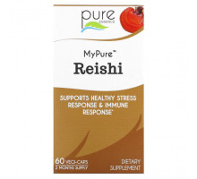Грибы Pure Essence, My Pure, рейши, 60 растительных капсул