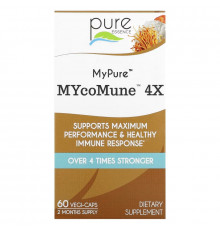 Pure Essence, MyPure, MYcoMune 4X, 60 Vegi-Caps