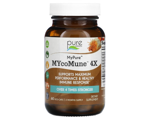 Pure Essence, MyPure, MYcoMune 4X, 60 Vegi-Caps Pure Essence, MyPure, MYcoMune 4X, 60 Vegi-Caps