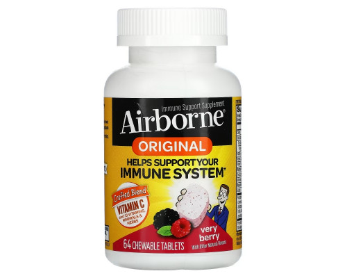 AirBorne Chewable Tablets Berry 64 Chewable Tablets AirBorne Chewable Tablets Berry 64 Chewable Tablets